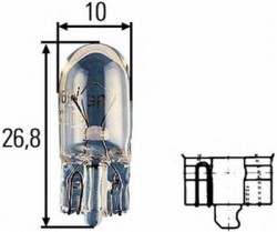 Lampara Hella 24V 3W